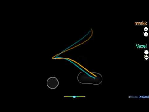 Vaxei vs mrekk | Wakeshima Kanon - Tsukinami (Reform) [Nostalgia] | osu! Cursor Movement Comparison