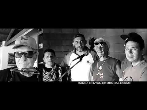 León Gieco con Rimas de Alto Calibre (Taller Musical del CUSAM) - El Ángel de la Bicicleta.