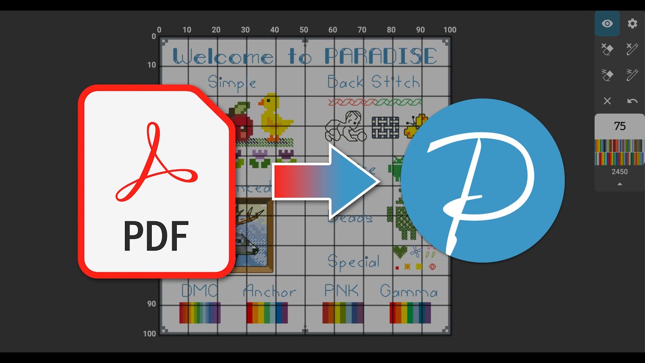 [RU] Cross Stitch Paradise PDF Tutorial