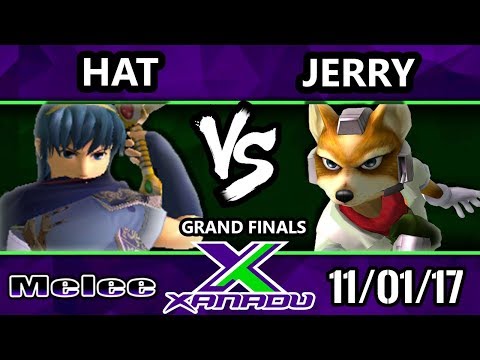 S@X 226 Melee - Jerry (Fox) Vs. Hat (Marth, Sheik) - Smash Melee Grand Finals - SSBM