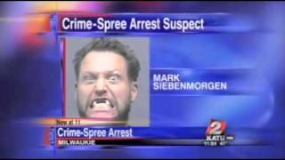 This guy's certainly in the running for best mug shot EVER