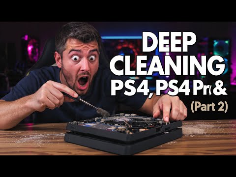 Deep Cleaning PS4, PS4 Pro & Slim – Opening & Fan Cleaning Part 2