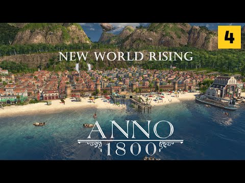 Anno 1800 - New World Rising | All DLCs | The Beach | Hooked Gamer Presents