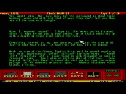 AMIGA Amoszine   Issue 7 1995 06Bye, Steve   F1 LicencewareLWDisk 1 of 3