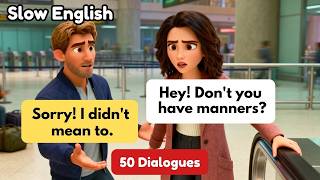 👉 50 English Conversations You MUST Know for Beginners | Speak English Naturally | learn English
