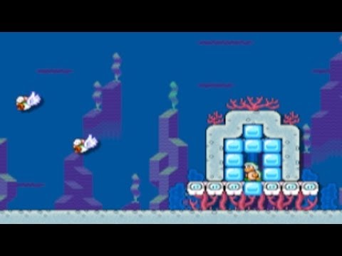 New Atlantis City by Yosef - Super Mario Maker - No Commentary 1bq