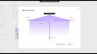 Logitech Camera Zone Settings in Sync