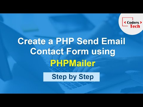 Create a PHP Send Email Contact Form - using PHPMailer - Step by Step