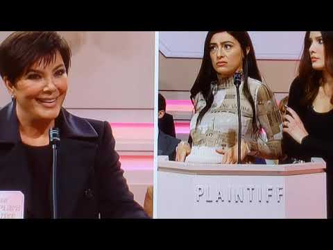 SNL Kim Kardashian The Peoples Kourt Kris Jenner is Suing Kendall Jenner Kim Kardashian SNL