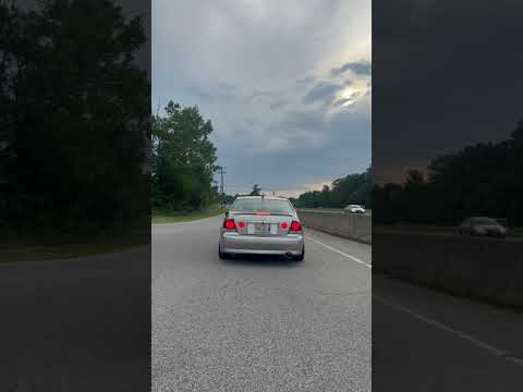 2005 Lexus Is300 Megan Headers and muffler delete. TOO LOUD #is300 #exhaust #usethisaudio #lexus