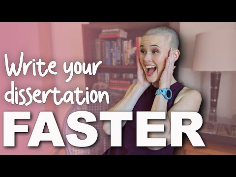 I wrote 10,000 words of my dissertation in 5 days