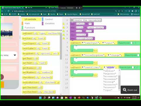 Unit 4 Lesson 12-14 (Project - Decision Maker App) Part 1