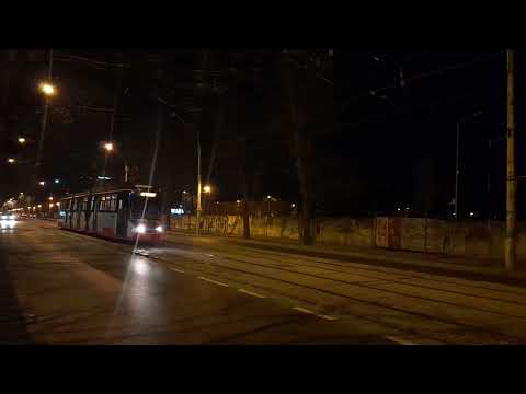 The V3A-93-CH-PPC #4036 tram running on Bd. Mărăști
