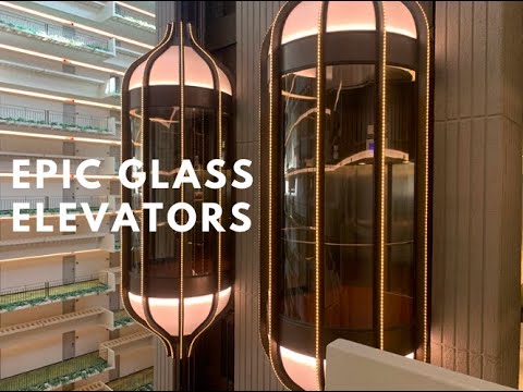 Amazing Otis Traction Elevators - Hyatt Regency Atrium Tower, Atlanta, GA