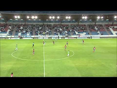 Gol de Nieto (3-0) en el CD Numancia - CD Lugo