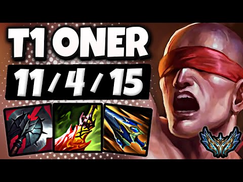 T1 Oner Lee Sin vs Jarvan IV [ Jungle ] Patch 25.11 Korea Challenger