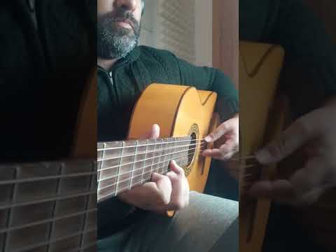 Paco De Lucía's Crazy guitar scale🥵.Fingerpicking practice