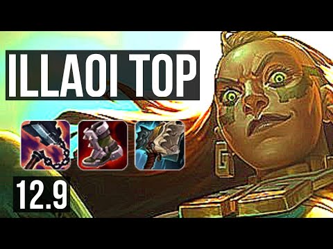 ILLAOI vs ORNN (TOP) | 6 solo kills, 500+ games | NA Diamond | 12.9