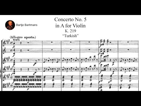 Mozart - Violin Concerto No. 5, K. 219 (1775) [Grumiaux]