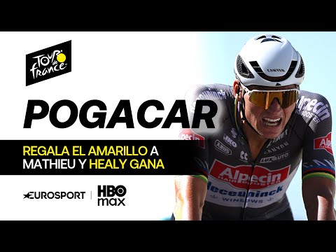 FOR A SECOND! AND HEALY LETS HIMSELF GO | STAGE 6 TOUR DE FRANCE 2025 | VIDEO SUMMARY AND HIGHLIGHTS