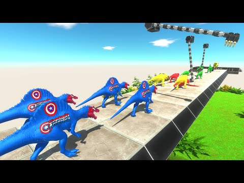 Obstacle Course - Deadly Bridge #3 - Animal Revolt Battle Simulator