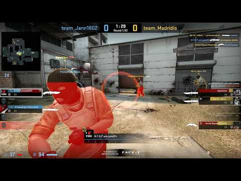 Knife round 4K @ FACEIT game