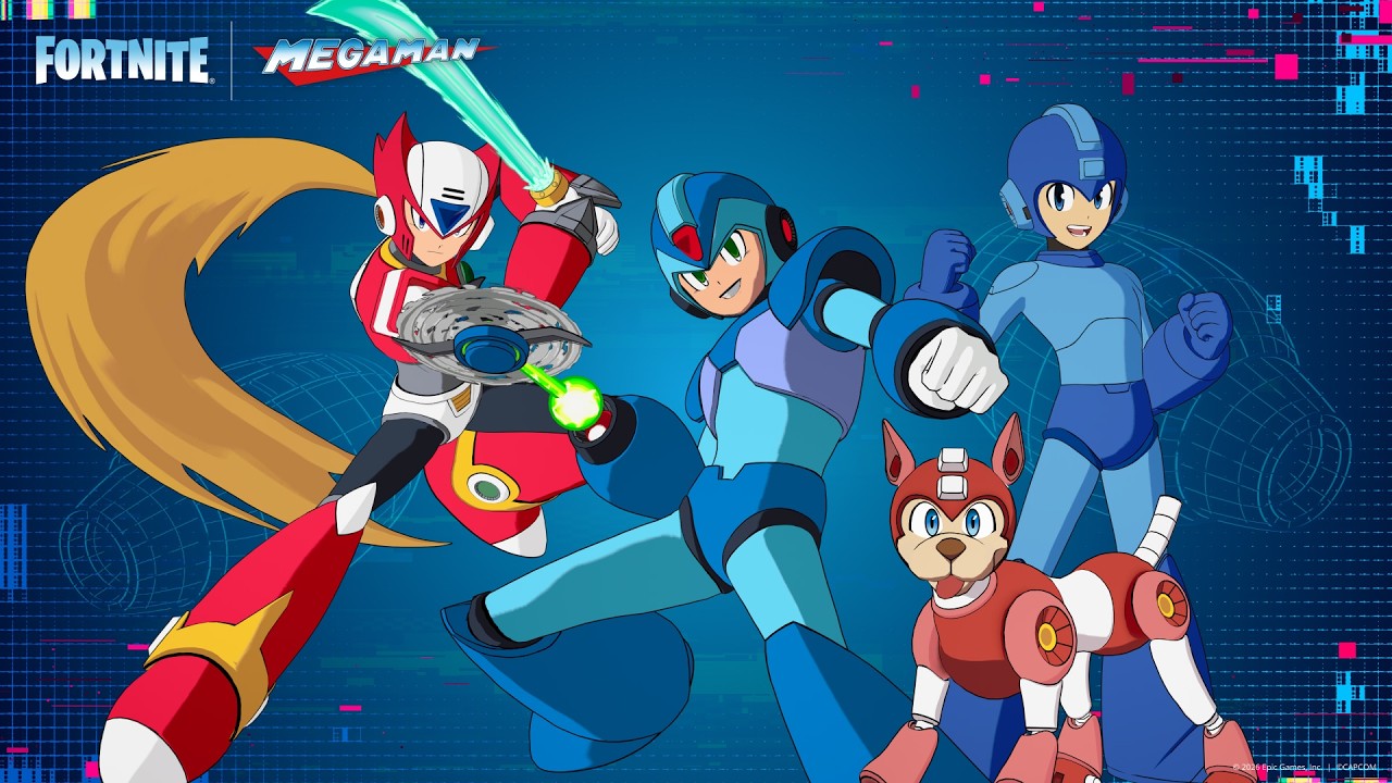 Mega Man is about to enter the Fortnite stage!