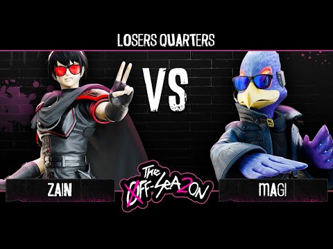 The Off Season 2 - Losers Quarters - Zain (Marth) VS Woo | Magi (Falco) - SSBM
