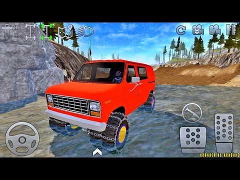 Offroad Outlaws #3 - Cargo Van Driving - Woodlands Mud Dirt Driving - Android Gameplay FHD