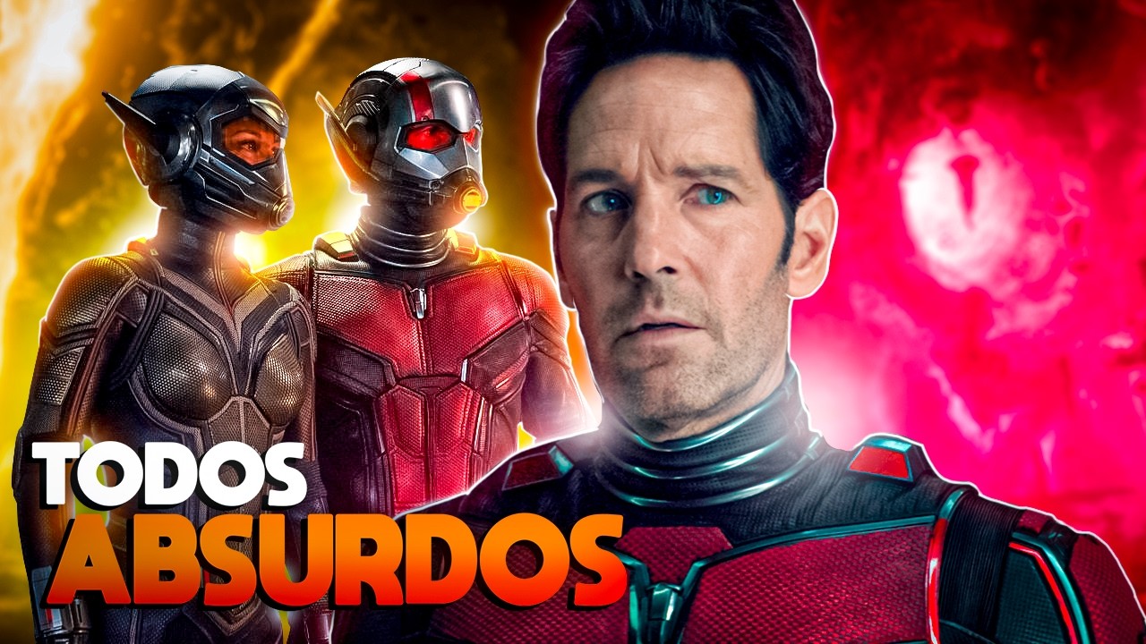 TUDO de ERRADO com HOMEM-FORMIGA E A VESPA