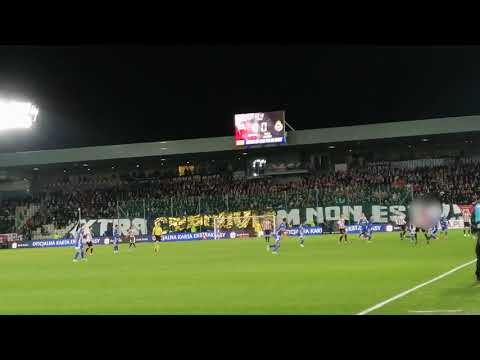 "I NIGDY NIE ZEJDĘ NA PSY" - hymn Cracovii na 199 derbach Krakowa