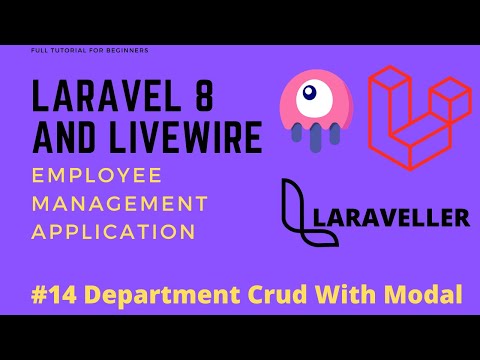 01 Laravel Livewire Tutorial Employees Management Project Setup Application