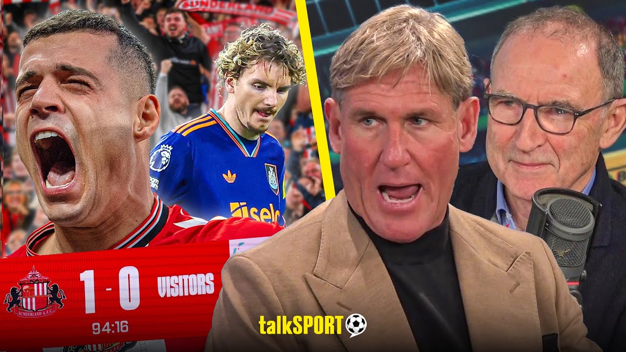 Simon Jordan and Martin O'Neill REACT to Sunderland BEATING Newcastle in the Wear-Tyne derby!