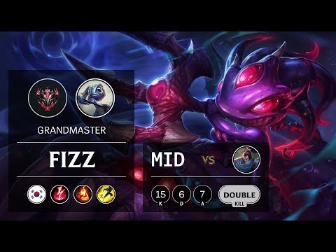 Fizz Mid vs Yasuo - KR Grandmaster Patch 9.9