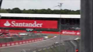 preview picture of video 'GP F1 Angleterre 2013 - Silverstone - Essais libres 2 - Tribune Abbey'