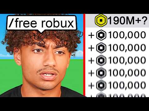 Testing Roblox Games That PROMISE FREE ROBUX..