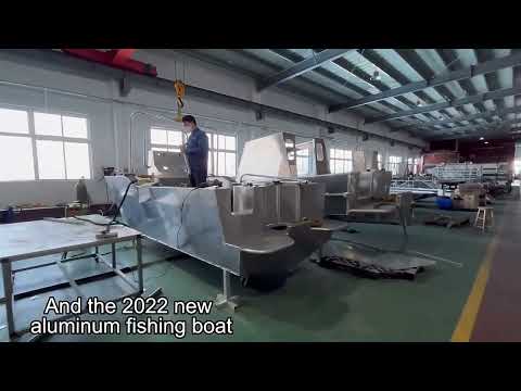 Kinlife Factory Aluminum Boat Production Line Show