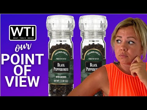 Trader Joe's Black Pepper Peppercorns - WTI product video review