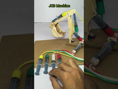 Homemade JCB Machine #JCB #project #science