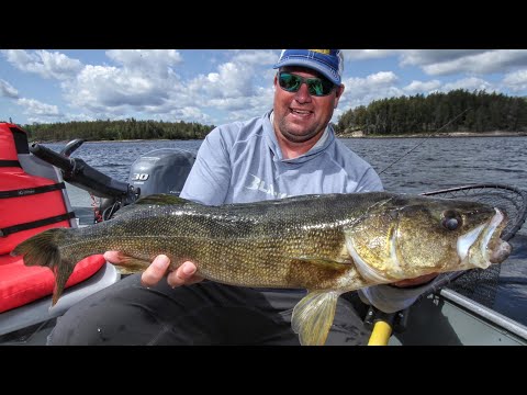 Bucket List Walleye Fishing on Aikens Lake Fly-In