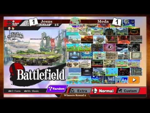 Library of Smash Revival [Winners Round 2] - Jesus vs Meda