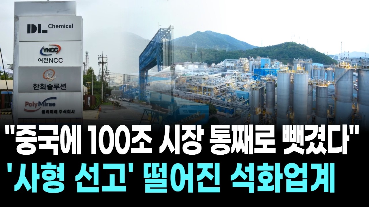 "중국에 100조 시장 통째로 뺏겼다"…'사형 선고' 떨어진 석화업계