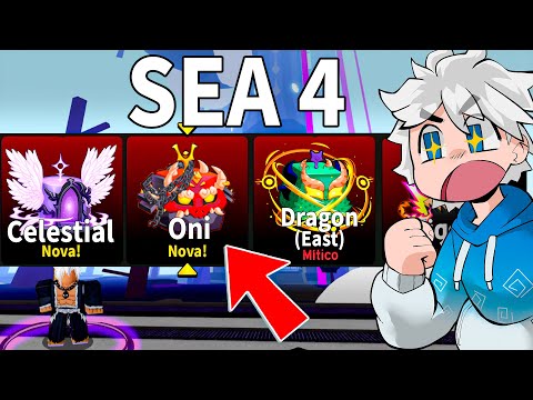 Blox Fruits mas só podemos usar as NOVAS FRUTAS da ATUALIZAÇÃO!