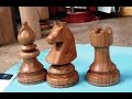 Woodturning a Chess Set - The Knights 