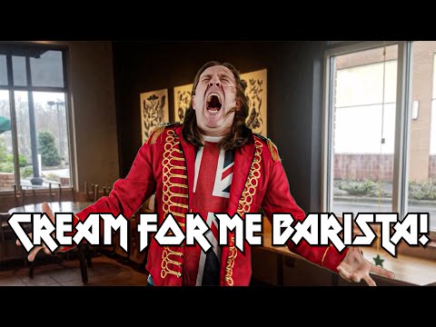 How IRON MAIDEN orders a coffee