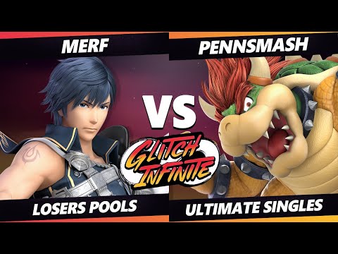 Glitch Infinite - Merf (Chrom) Vs. PennSmash (Bowser) - SSBU Ultimate Tournament
