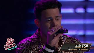The Voice Season 14 - JARON STORM-Singing &quot;This Magic Moment&quot; || Blind Audition 2018 Full.