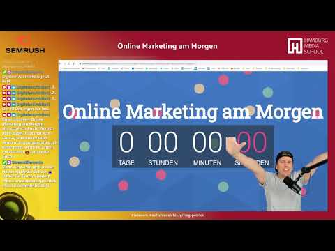 ONLINE MARKETING AM MORGEN I Folge 10 🌞 – der Livecast mit Patrick Klingberg auf twitch