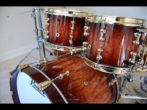 Pearl Masterworks Drum Tour | 4k Footage | Cymbals, Hardware, and Microphones!