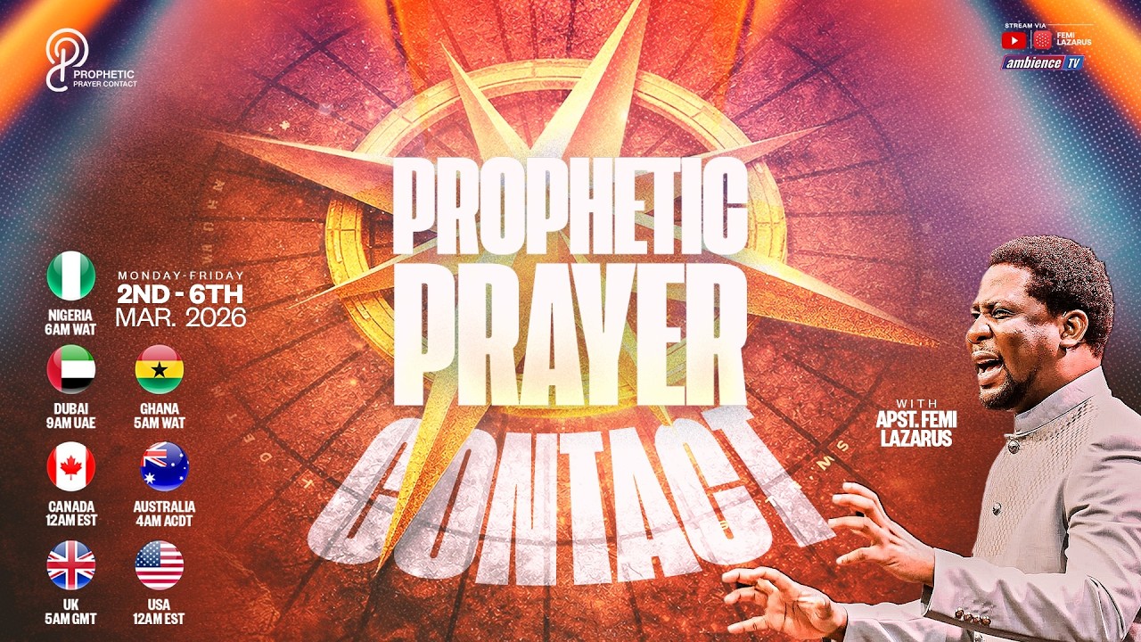 PROPHETIC PRAYER CONTACT || 4TH MARCH 2026